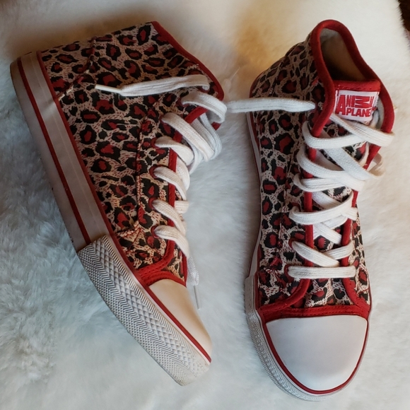 High top red sneakers animal planet - Picture 9 of 13